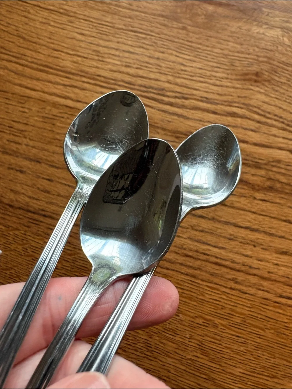Reed & Barton Tarbor 11 iced tea spoons Stainless Steel- pre-loved